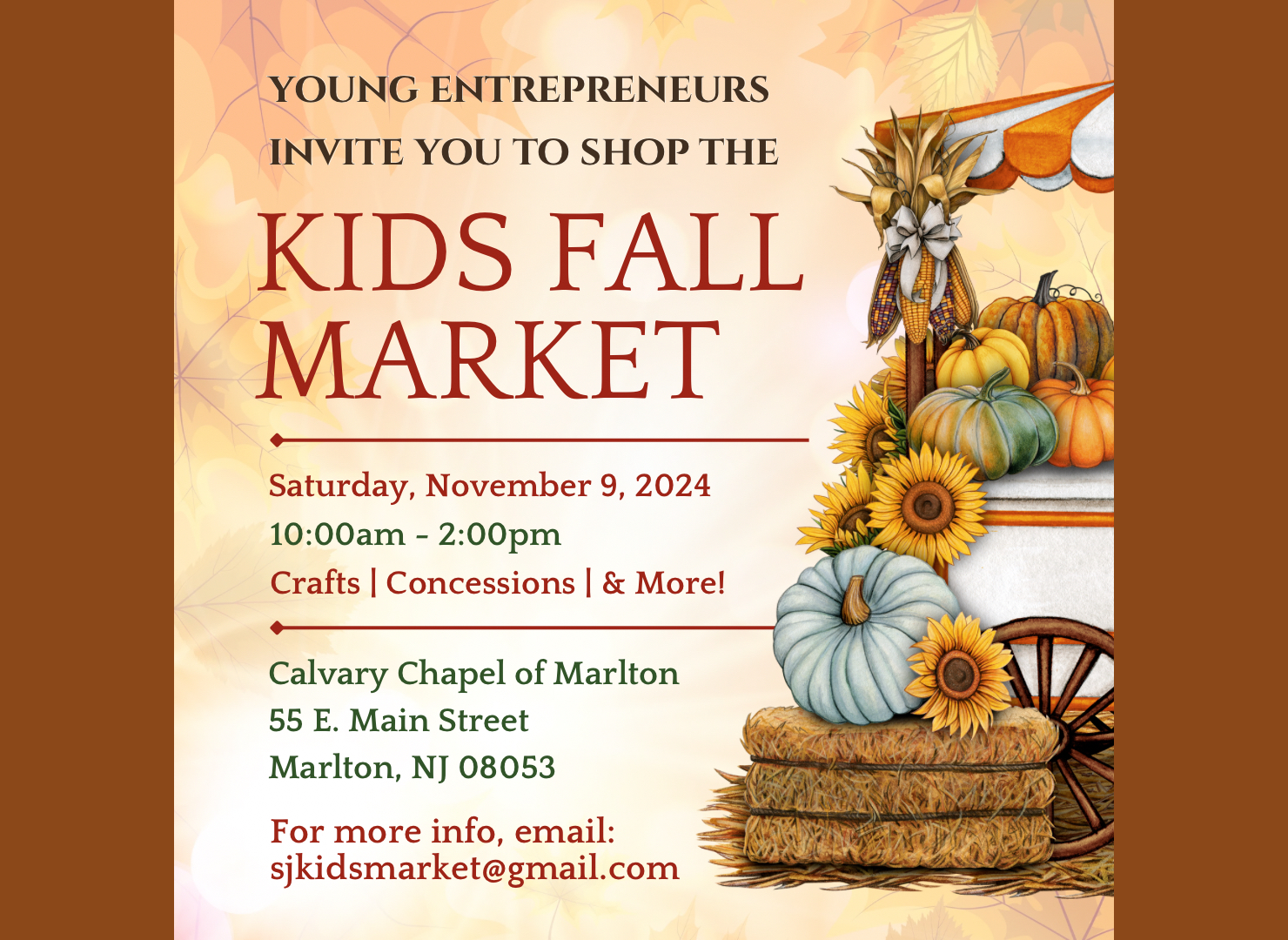 CC Marlton Kid's Fall Market